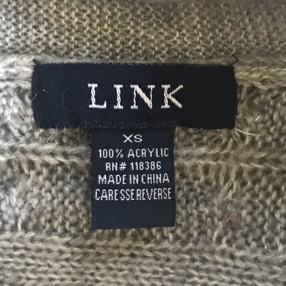 LINK Open Front Wrap Sweater Cardigan - Picture 10 of 11